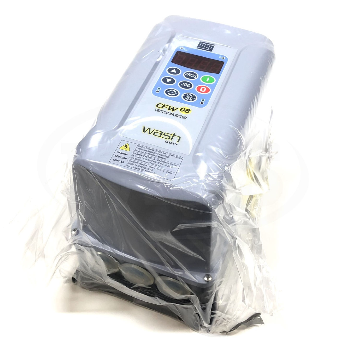WEG CFW08 Variable Frequency Drive, 230 VAC, 10 Amps