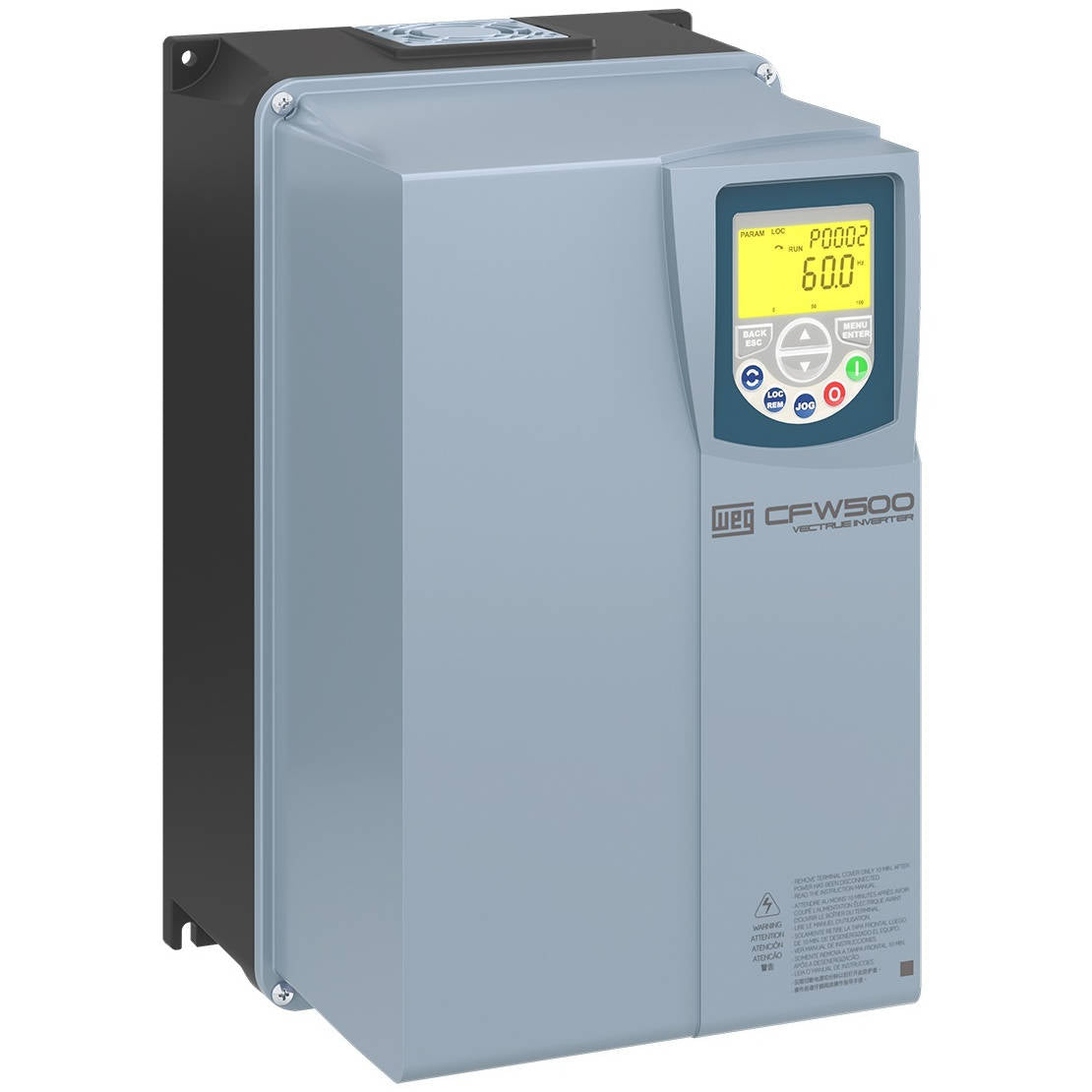 CFW500C56P0T2DB66G2 WEG 25HP Variable Speed Drive, 230VAC 3 Phase