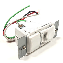 DSW-100-W WattStopper Dual Technology Wall Switch Sensor Single Relay, 120/277V