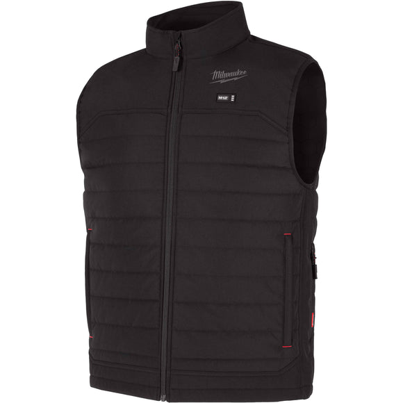 M300B-213X Milwaukee M12 Heated AXIS Vest, Black, 3XL
