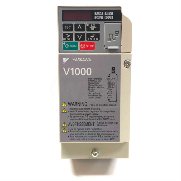 CIMR-VUBA0003FAA Yaskawa Variable Speed Frequency Drive, V1000 Series