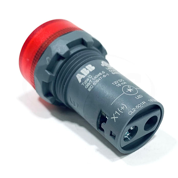 CL2-501R ABB Pilot Light, Red 12V, 16mA, Type C