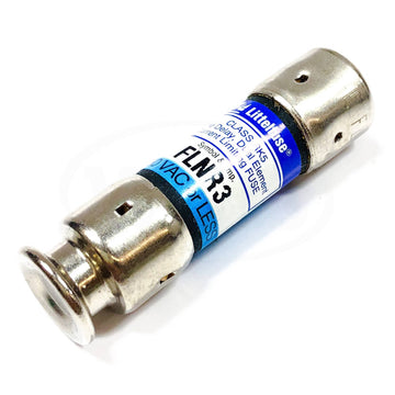 FLNR-3 Littelfuse Fuse, Class RK5, Time Delay, Dual Element, 250 VAC, 3 Amp