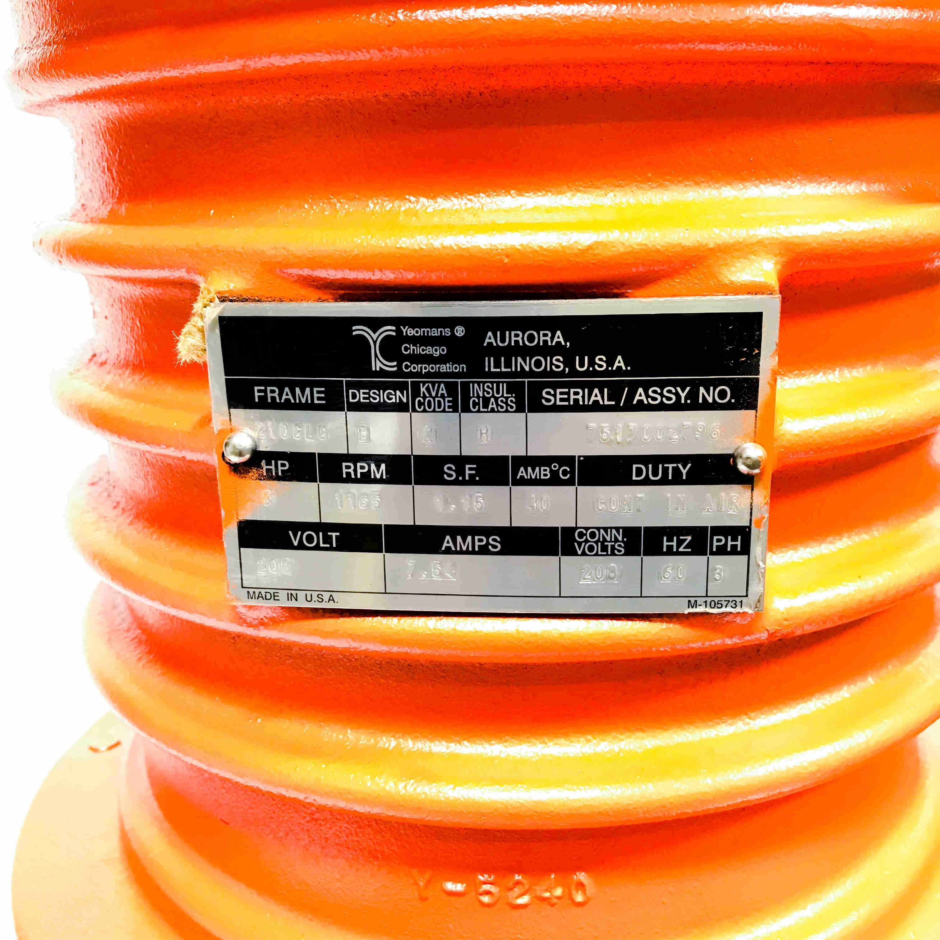 CP4103 Yeomans Chicago Submersible Pump