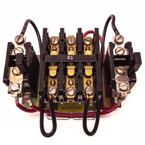 CR154A072BBA General Electric (GE) Motor Starter 20 Amp 120 VAC Coil 3 Pole