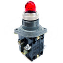CR2940UX224B2 General Electric Heavy Duty Oil Tight Ind. LT, Red Pushbutton-4