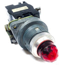 CR2940UX224B2 General Electric Heavy Duty Oil Tight Ind. LT, Red Pushbutton-5