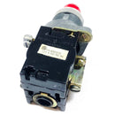 CR2940UX224B2 General Electric Heavy Duty Oil Tight Ind. LT, Red Pushbutton-3