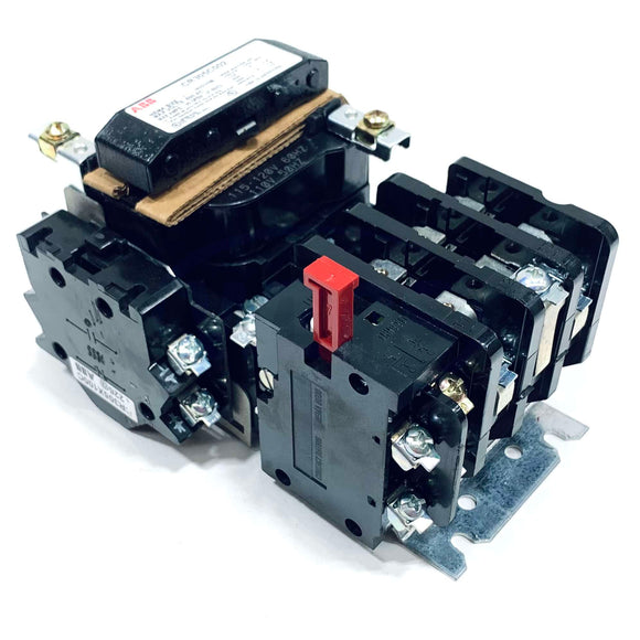CR305C002 ABB Contactor 600 VAC, 30 Amp, 50/60 Hz, 120 Volt Coil