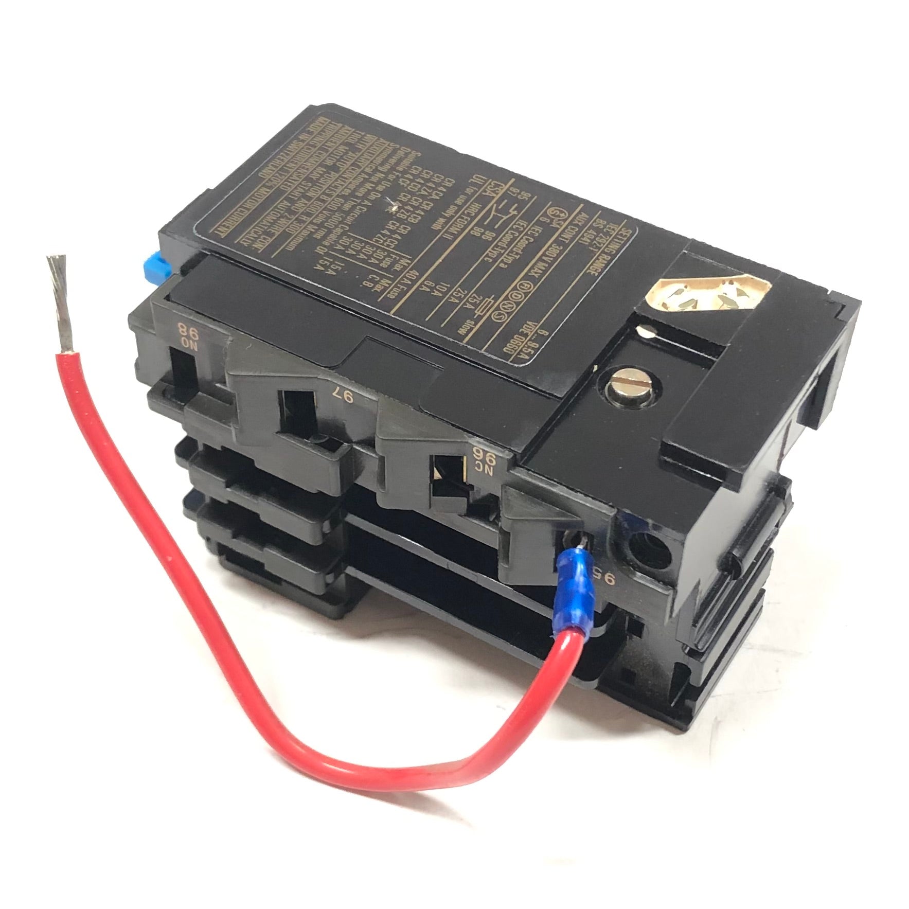 CR4G1WL General Electric Overload Relay, 6.0-9.0 Amp Range