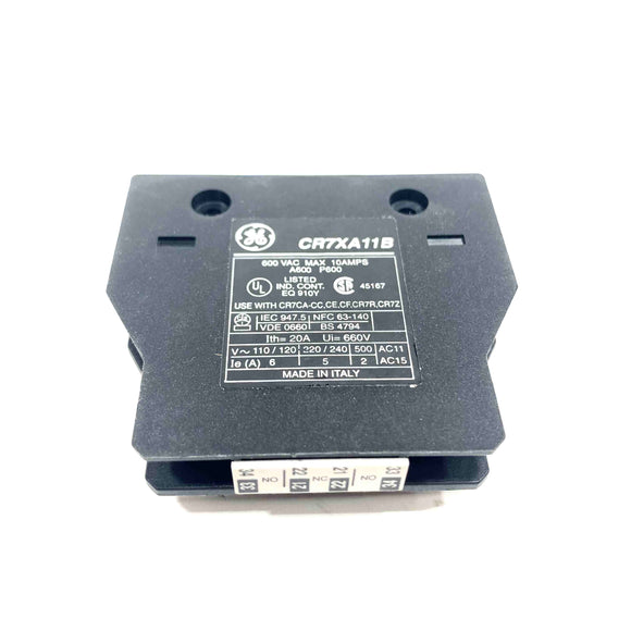 CR7XA11B General Electric Auxiliary Contact Kit