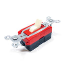 CSB20AC1-LA Pass and Seymour Single Pole Toggle Switch, 20 Amp, 120/277 VAC-3