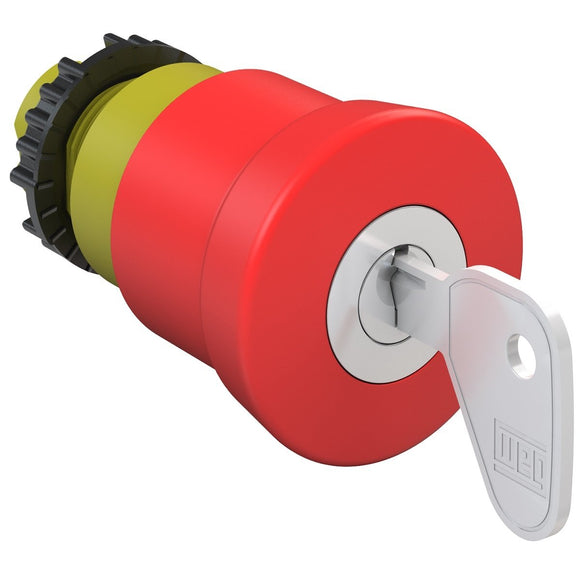 CSW-BESY WEG Keyed Emergency Stop Red Mushroom Pushbutton