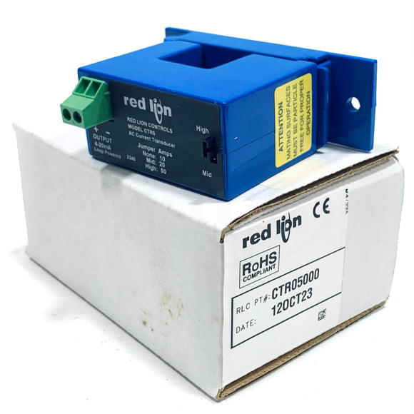 CTR05000 Red Lion Current Transducer 50 A to 4 to 20 mA