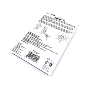 Lutron Claro 1 Gang Decorator Wallplate, CW-1-WH,