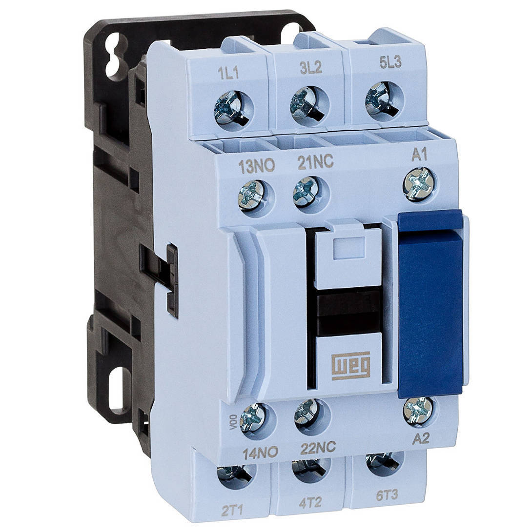 CWB12-11-30C07 WEG Low Voltage Contactor, 12 Amp, 3 NO Power Poles