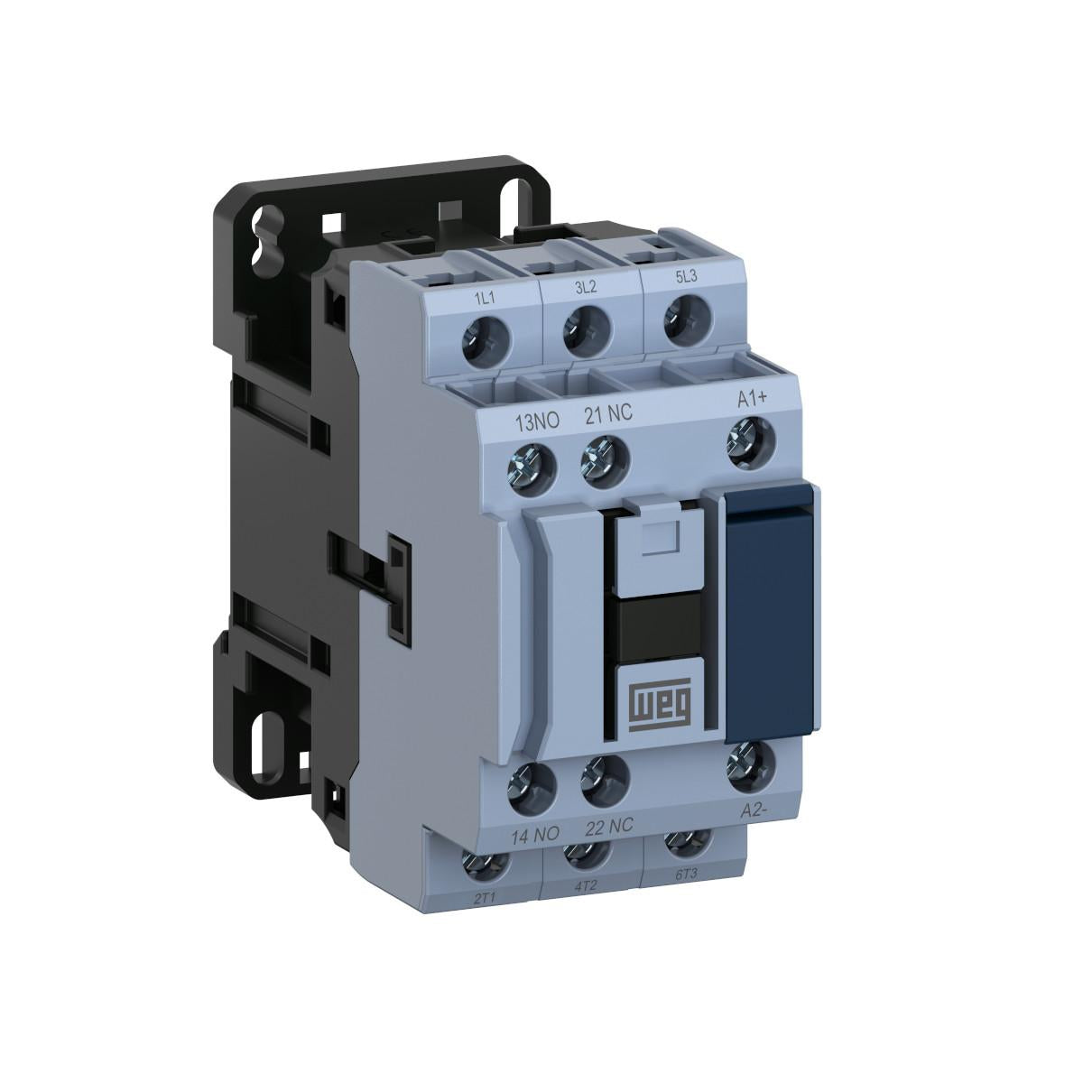 CWB18-11-30D02 WEG Low Voltage Contactor, 18 Amp, 3 NO Power Poles