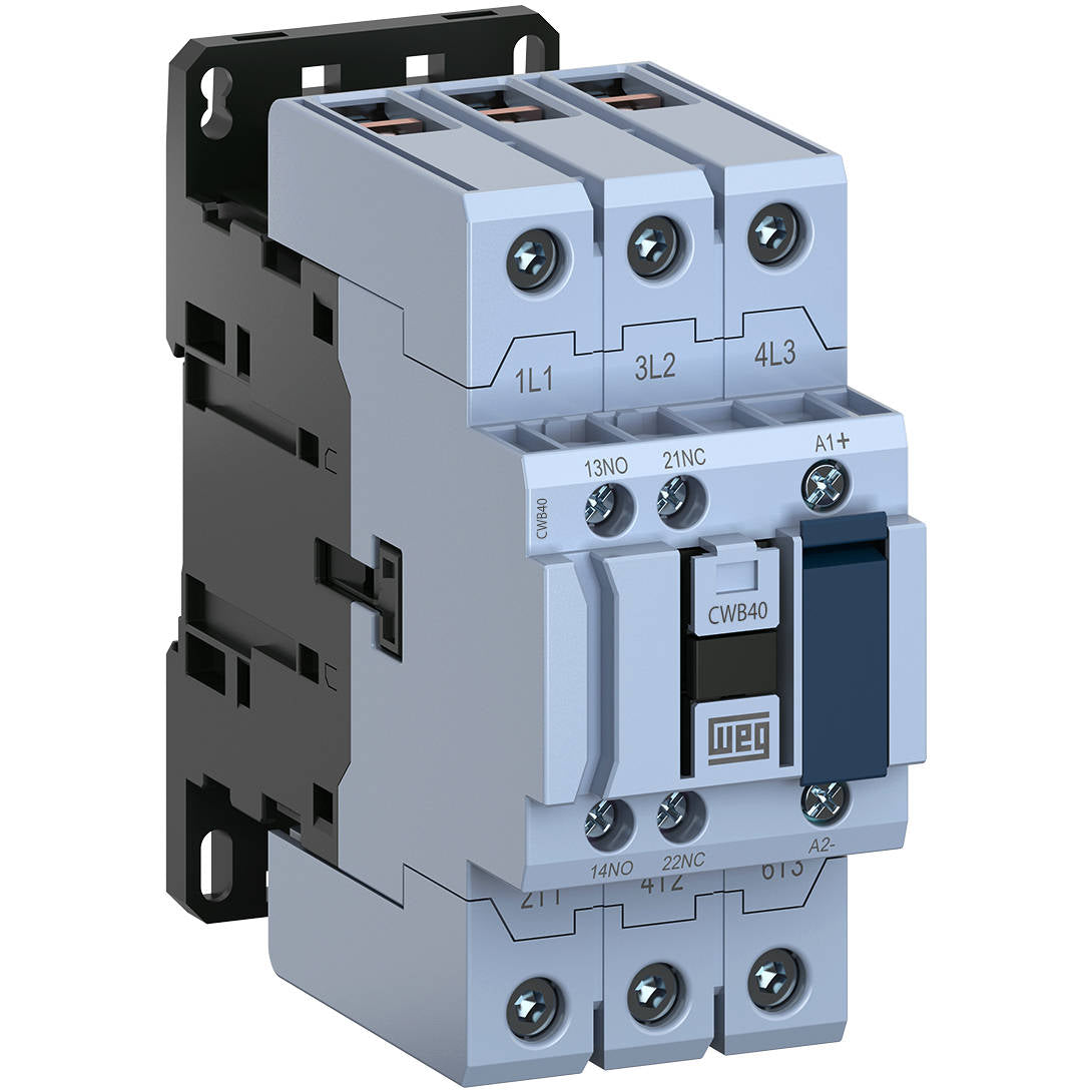 CWB40-11-30V24 WEG Low Voltage Contactor, 40 Amp, 3 NO Power Poles
