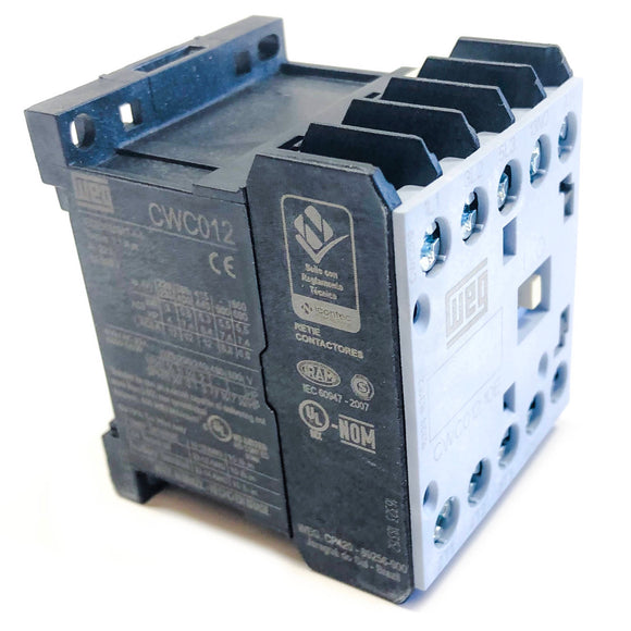 CWC012-01-30V10 WEG Miniature Contactor, 12A, 3-Pole