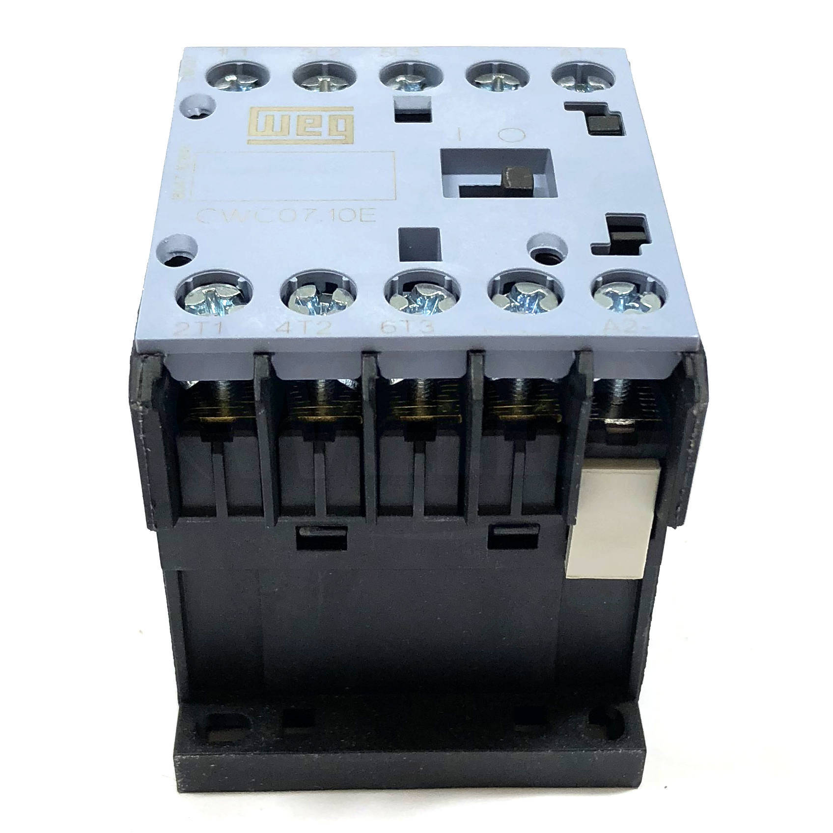 CWC07-01-30C03 WEG Miniature Contactor, 7 Amp, 3 NO Power Poles - 0