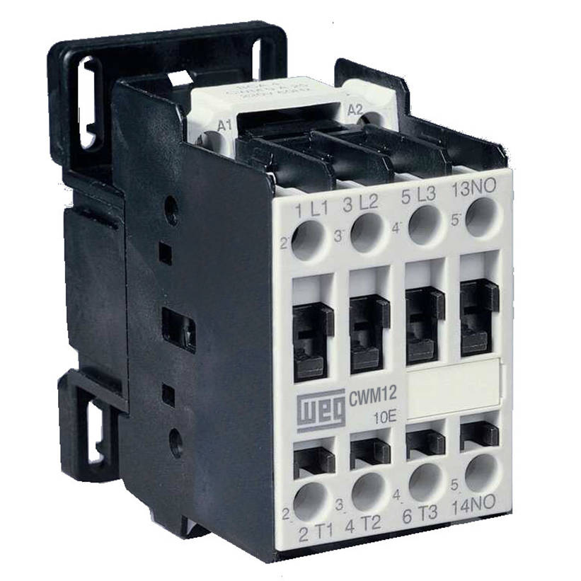 CWM12-00-20V18 WEG Contactor, 12 Amp, 2 NO Power Poles