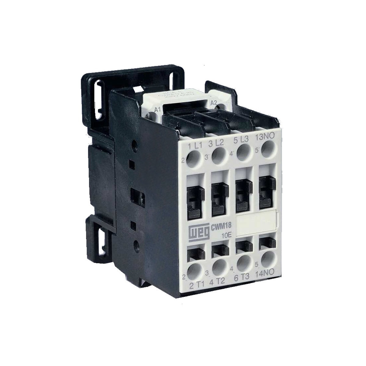 CWM18-01-30V24 WEG IEC Contactor, 18 Amp, 3 NO Power Poles