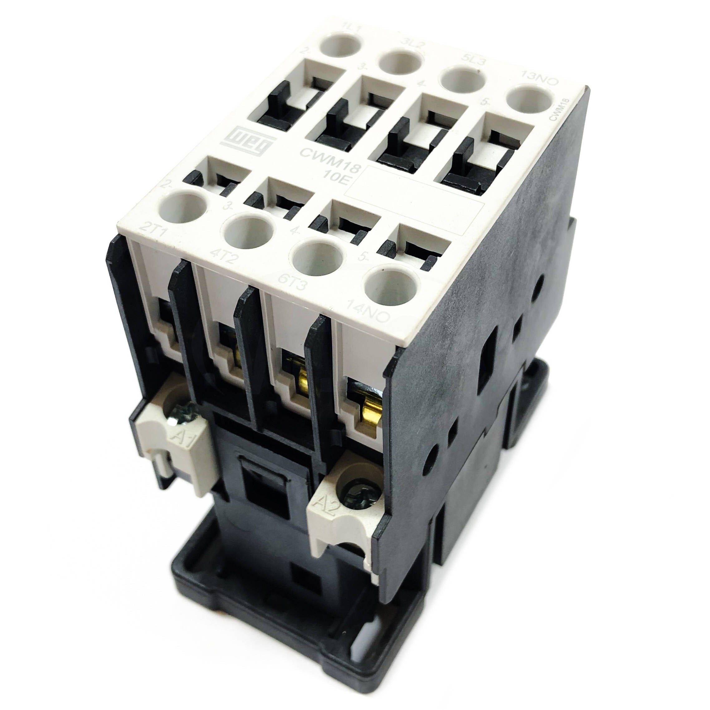 CWM18-01-30X47 WEG IEC Contactor, 18 Amp, 3 NO Power Poles