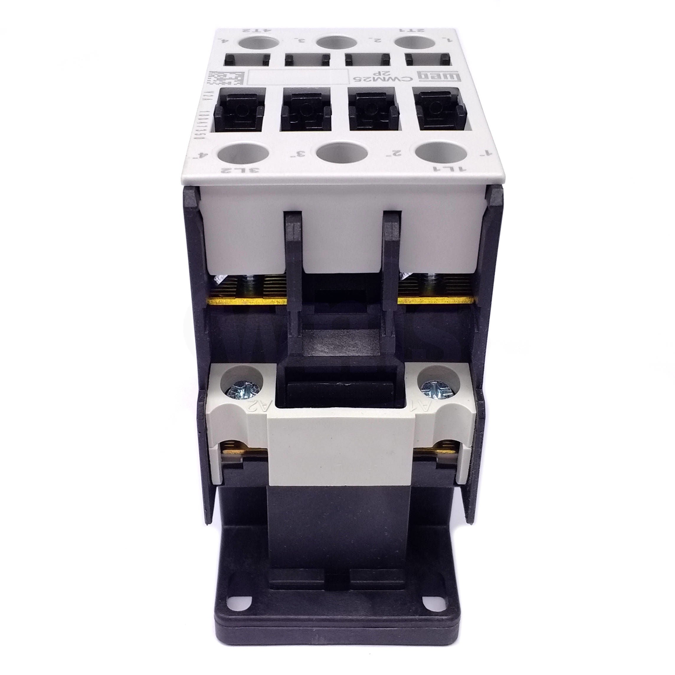CWM25-00-20V04 WEG IEC Contactor, 25 Amp, 2 NO Power Poles