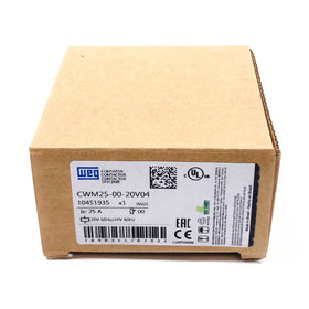 CWM25-00-20V04 WEG IEC Contactor, 25 Amp, 2 NO Power Poles - 0