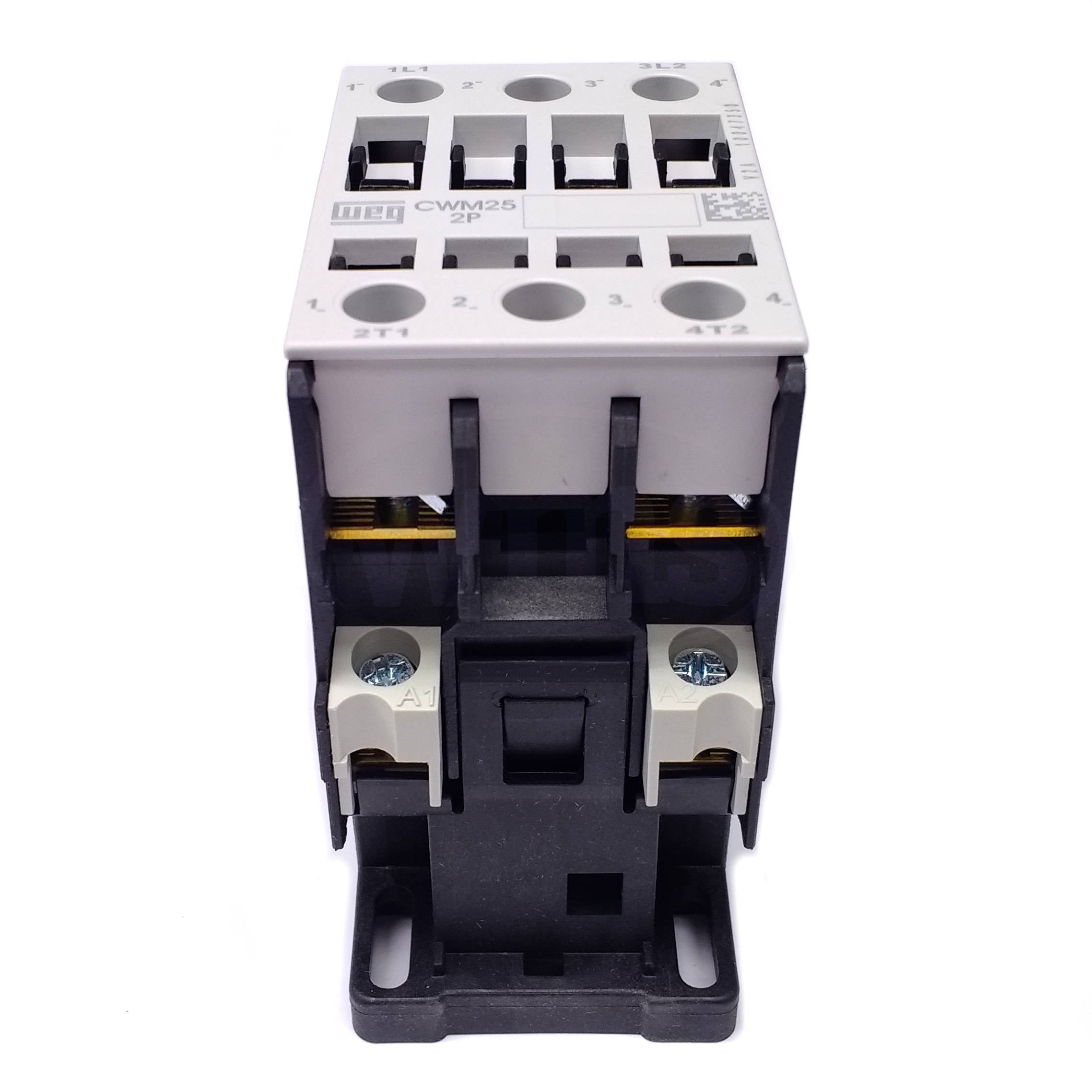 CWM25-00-20V24 WEG IEC Contactor, 25 Amp, 2 NO Power Poles