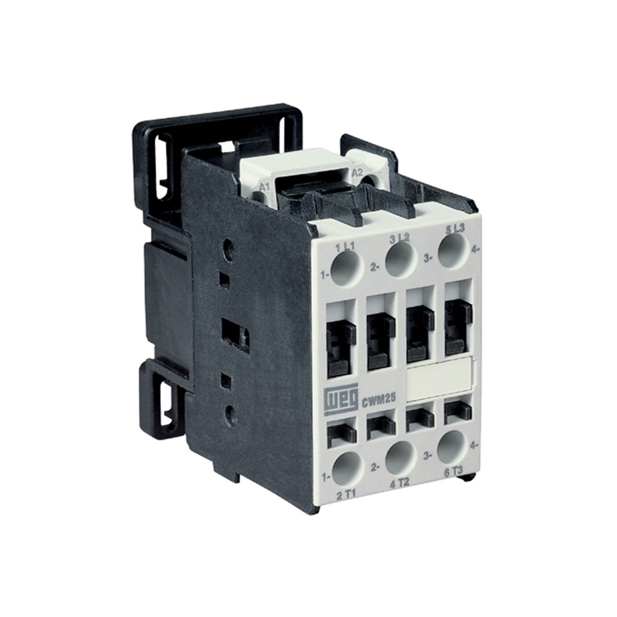 CWM25-00-20V24 WEG IEC Contactor, 25 Amp, 2 NO Power Poles