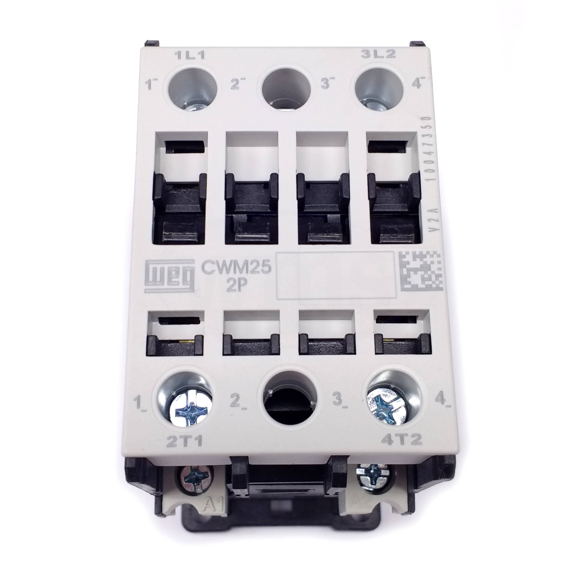 CWM25-00-20V24 WEG IEC Contactor, 25 Amp, 2 NO Power Poles - 0