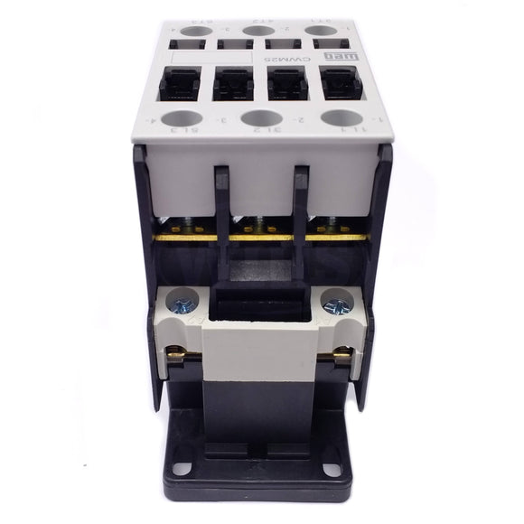 CWM25-00-30V04 WEG IEC Contactor, 25 Amp, 3 NO Power Poles