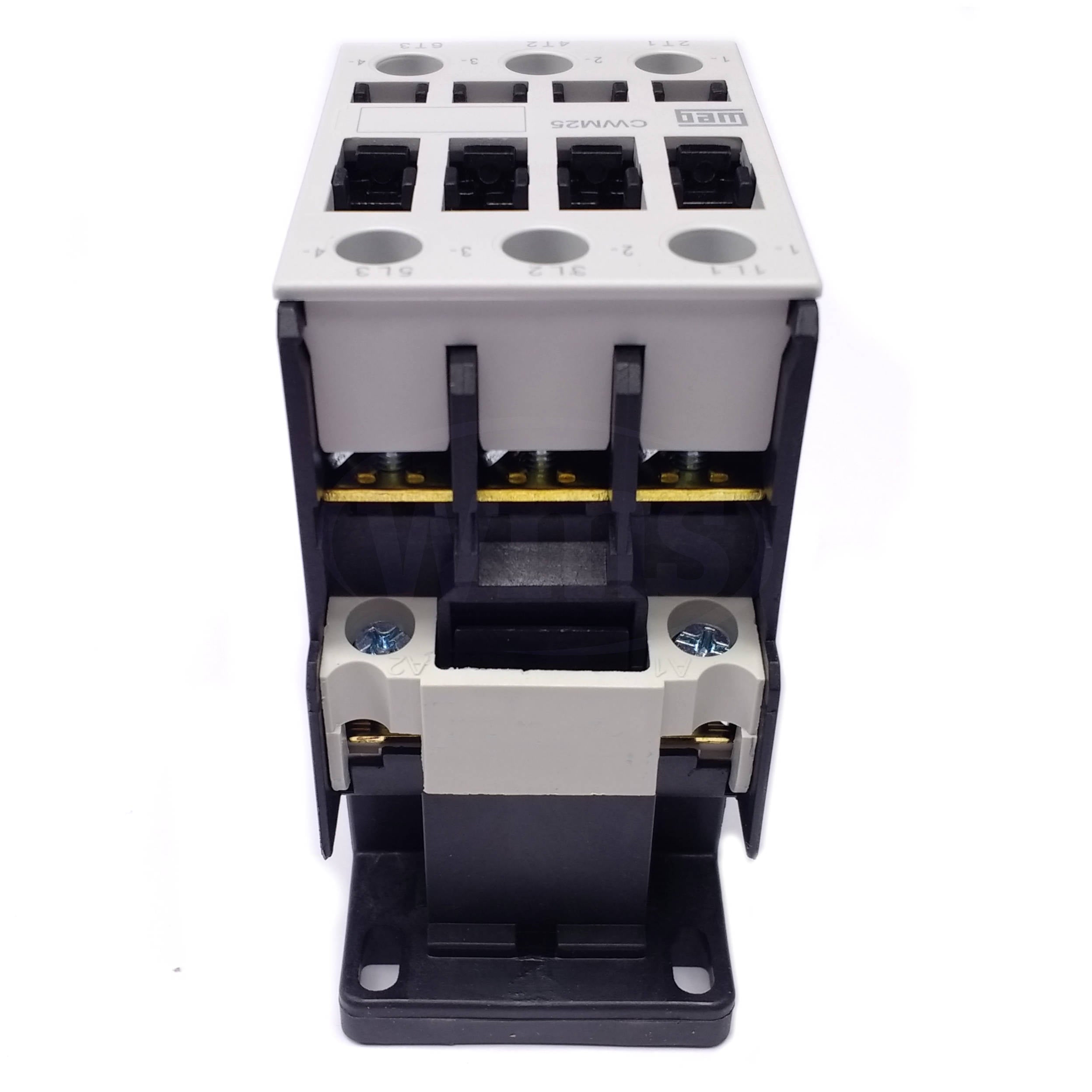 CWM25-00-30V10 WEG IEC Contactor, 25 Amp, 3 NO Power Poles - 0