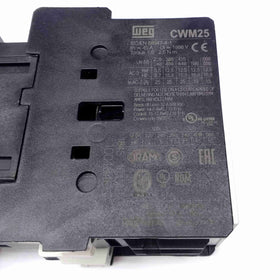 CWM25-00-30V24 WEG IEC Contactor, 25 Amp, 3 NO Power Poles - 0