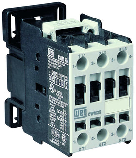 CWM25-11-30V24 WEG IEC Contactor, 25 Amp, 3 NO Power Poles