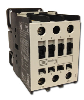 CWM32-00-20V24 WEG IEC Contactor, 32 Amp, 2 NO Power Poles