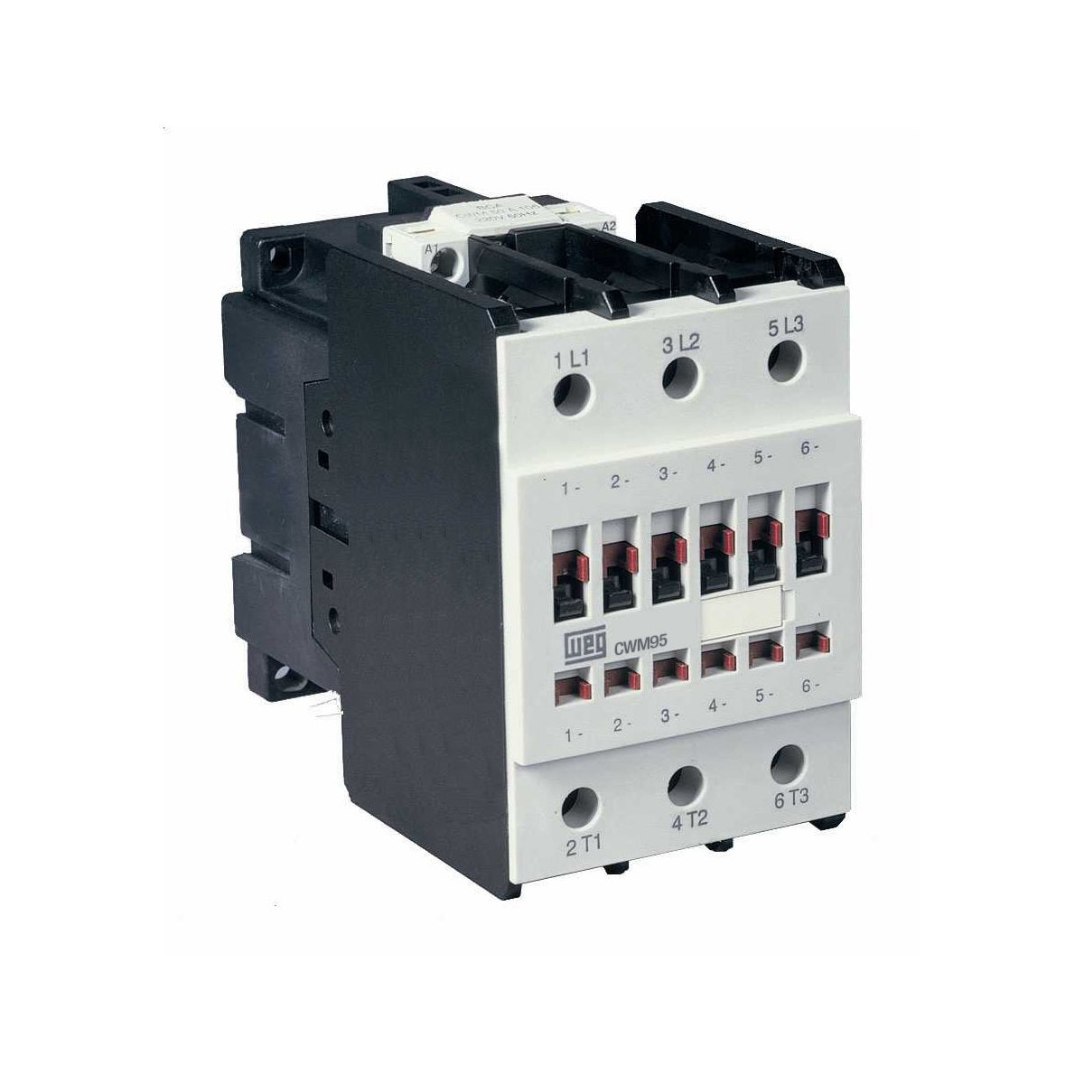 CWM95-00-30V18 WEG IEC Contactor, 95 Amp, 3 NO Power Poles
