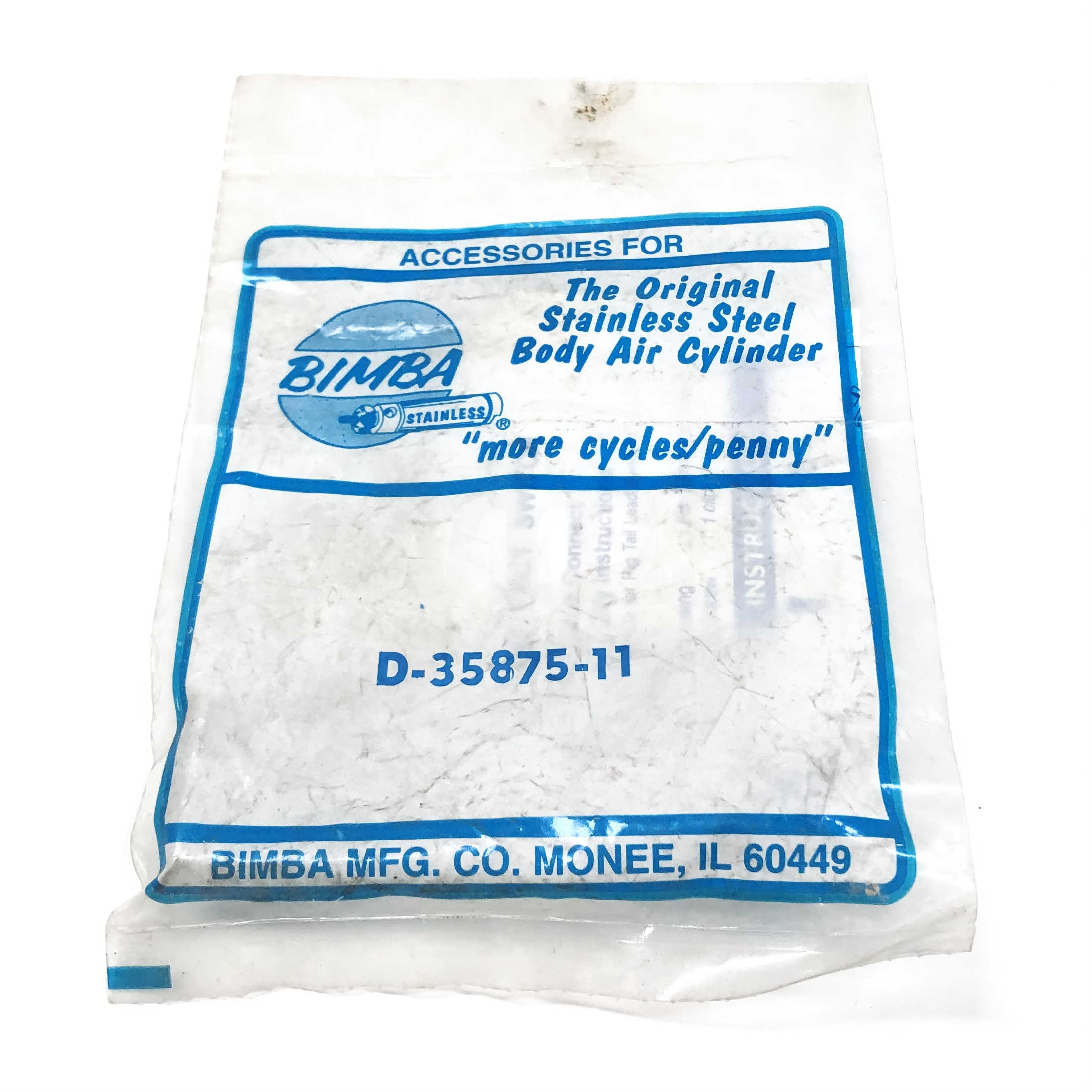 D-35875-11 Bimba Bracket Kit Assembly