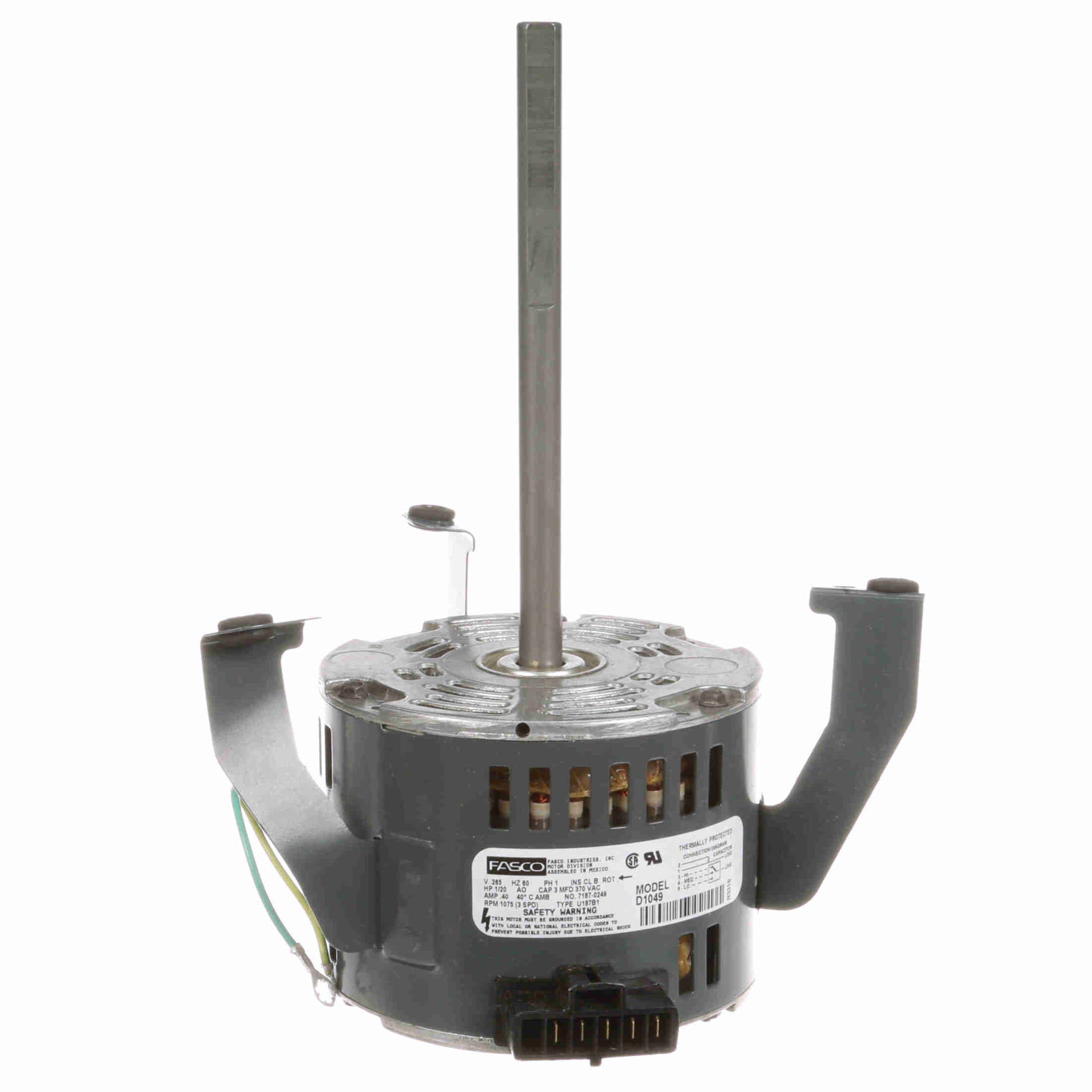 D1049 Fasco 1/20HP OEM Replacement Electric Motor, 1075RPM