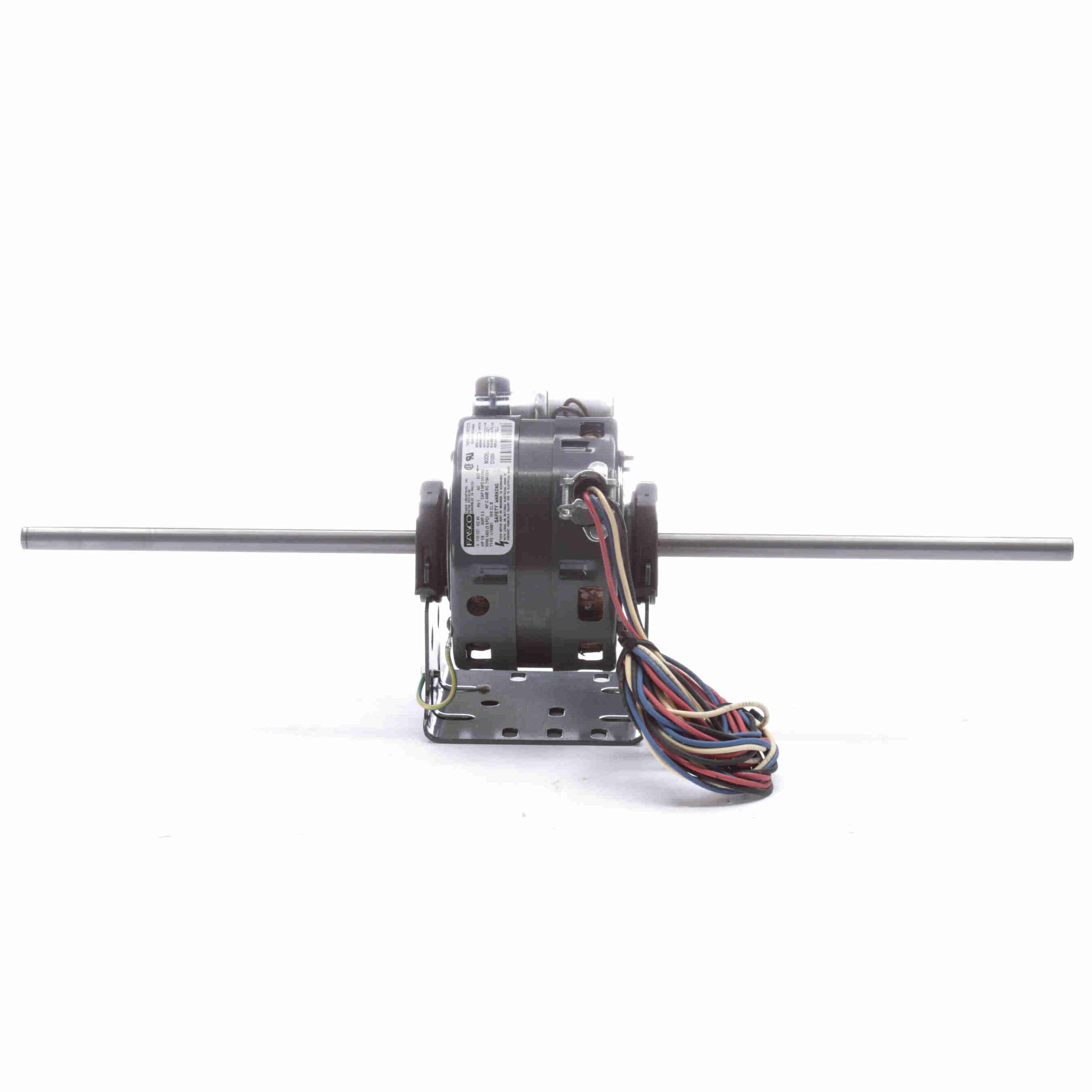 D1059 Fasco 1/6HP Electric Motor, 5" Diameter, 1450RPM