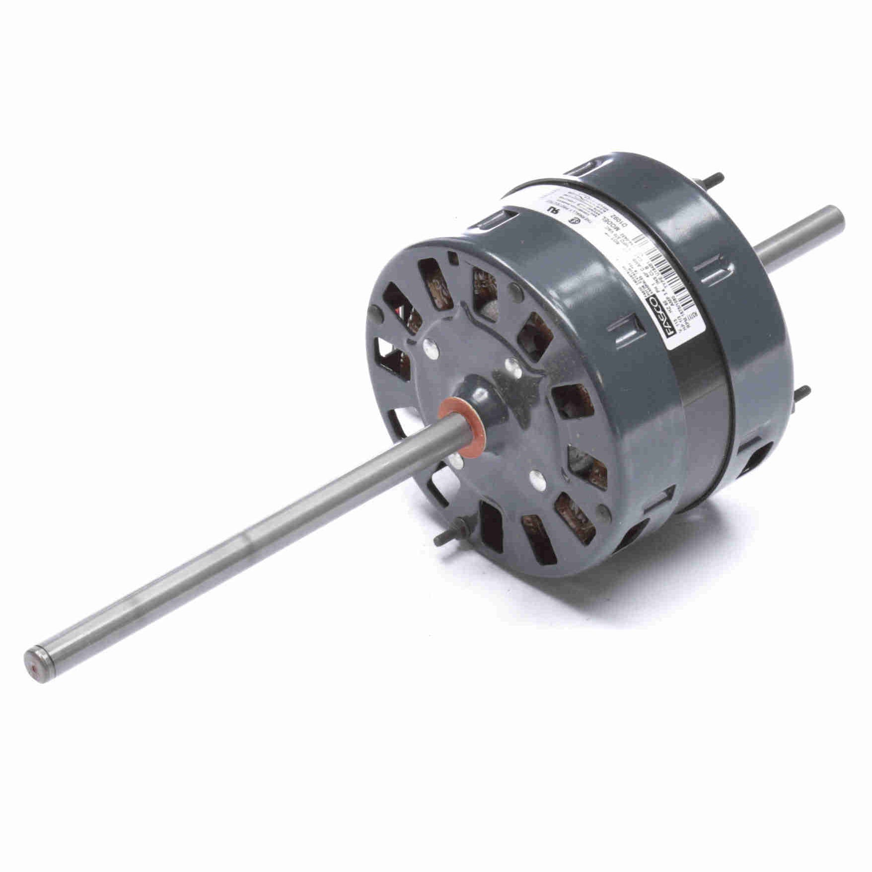 D1092 Fasco 1/3HP Electric Motor, 1675/1080RPM