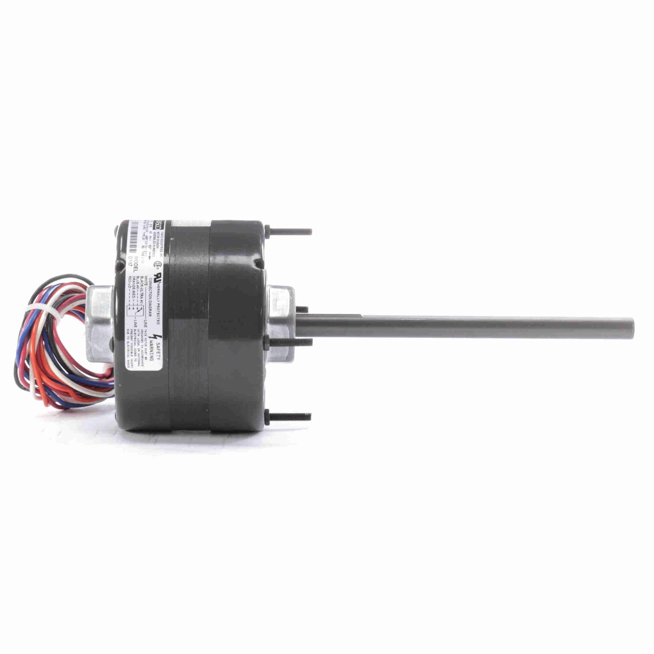 D117 Fasco 1/15,1/25,1/30,1/40HP Fan/Air Conditioner Electric Motor, 1550RPM