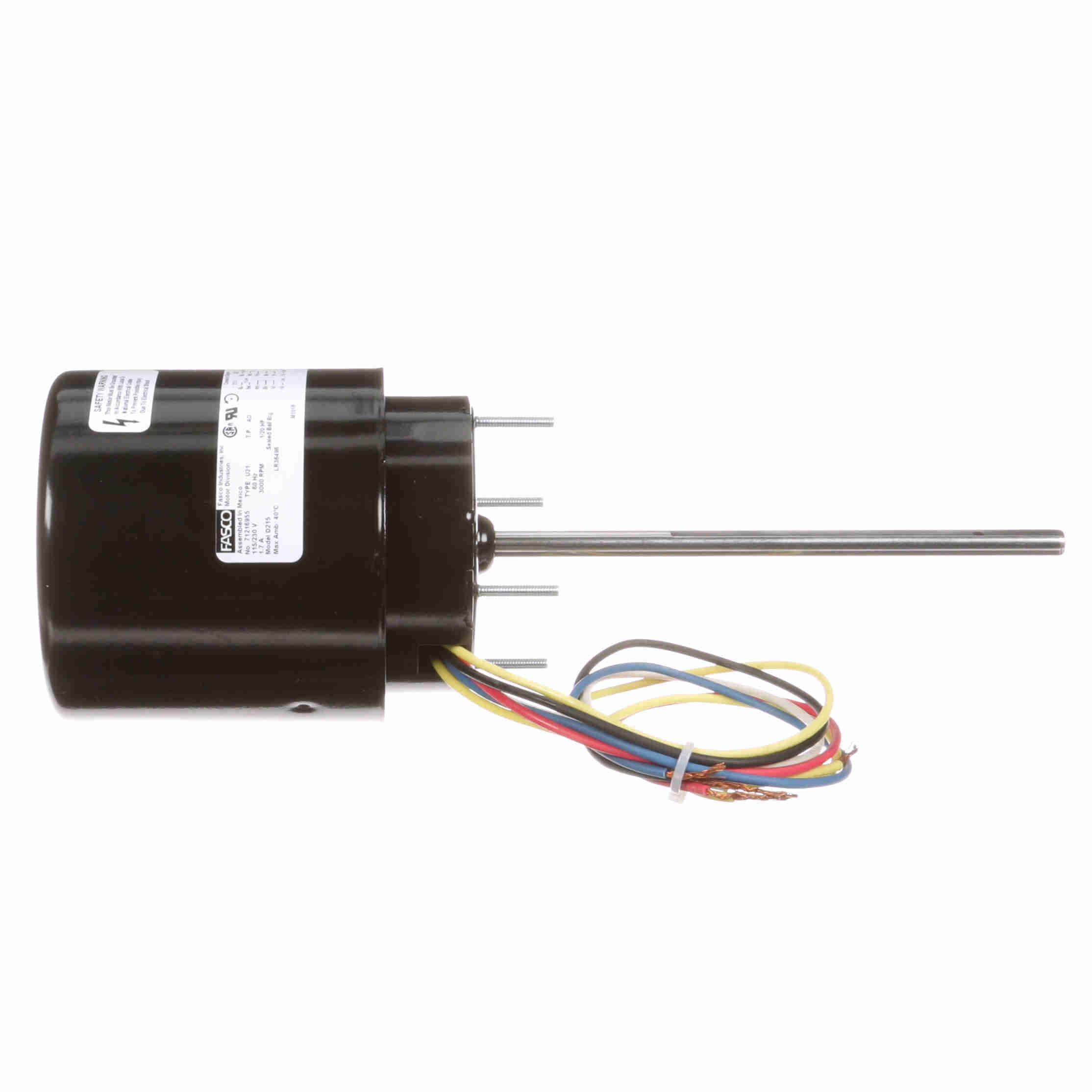 D215 Fasco 1/20HP Fan & Blower Electric Motor, 3000RPM - 0