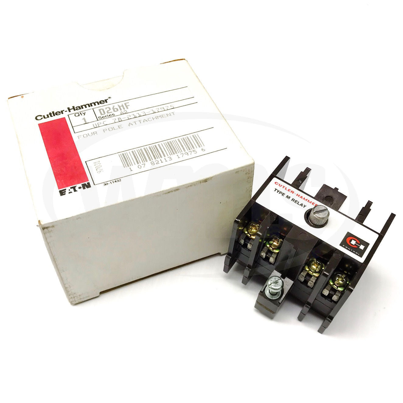 D26MF Cutler-Hammer Type M Relay, 4-Pole, Series A