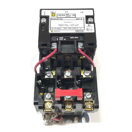 8536SA012V04S Square D Magnetic Starter, 600VAC, 9AMP, 208V. Coil