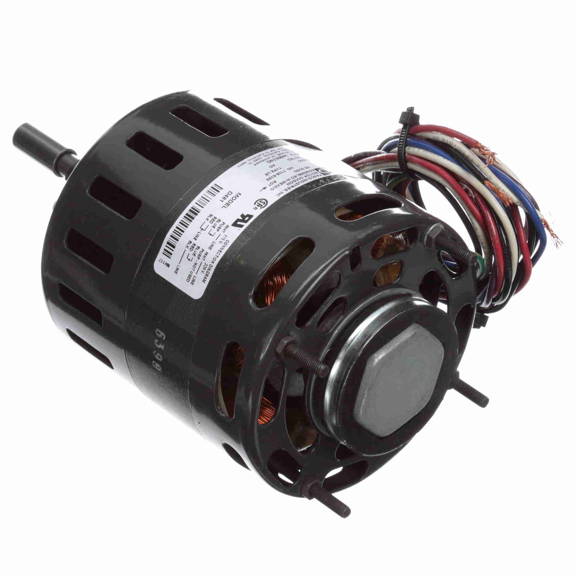 D481 Fasco 1/10HP Refrigeration Electric Motor, 1550RPM
