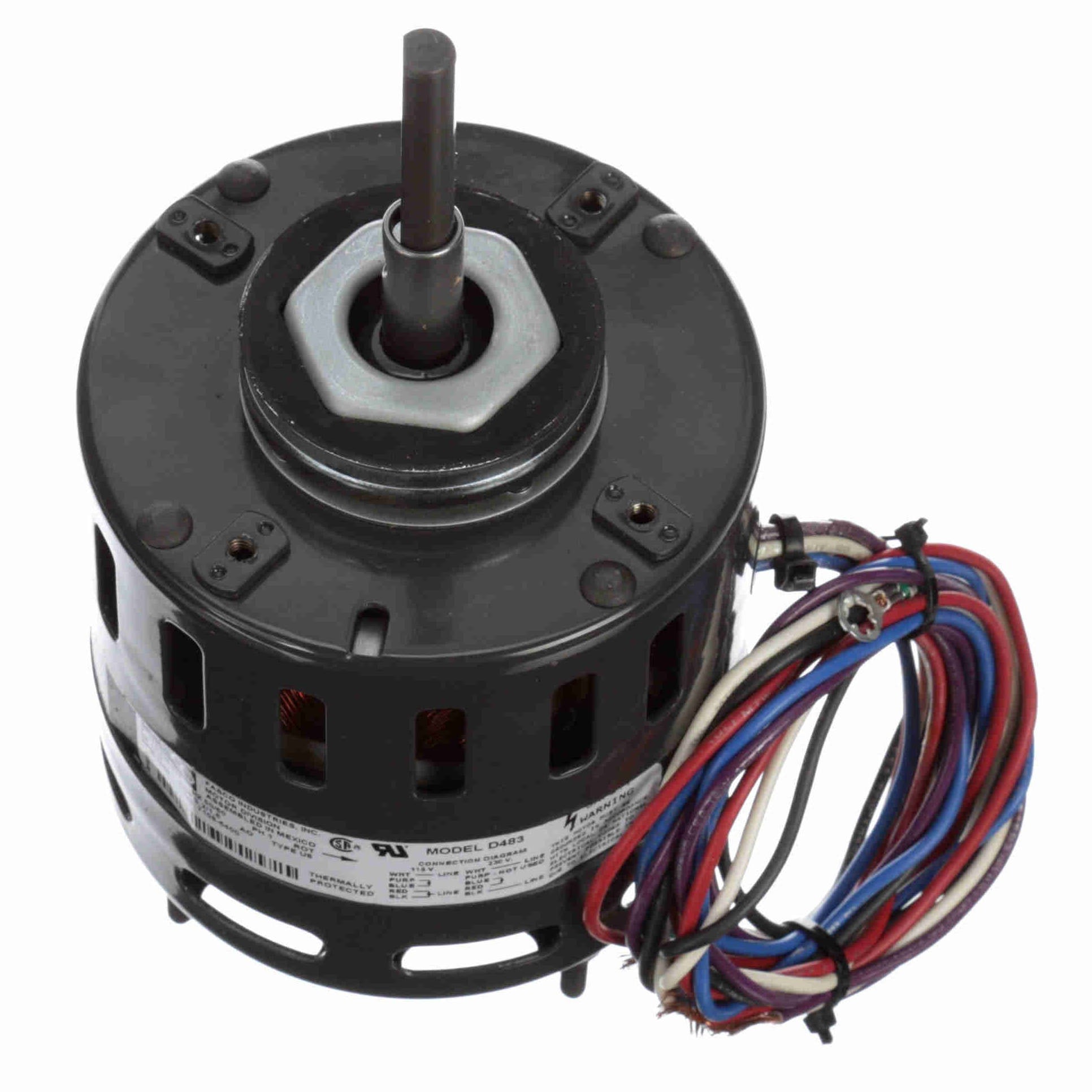D483 Fasco 1/15HP Refrigeration Electric Motor, 1550RPM - 0