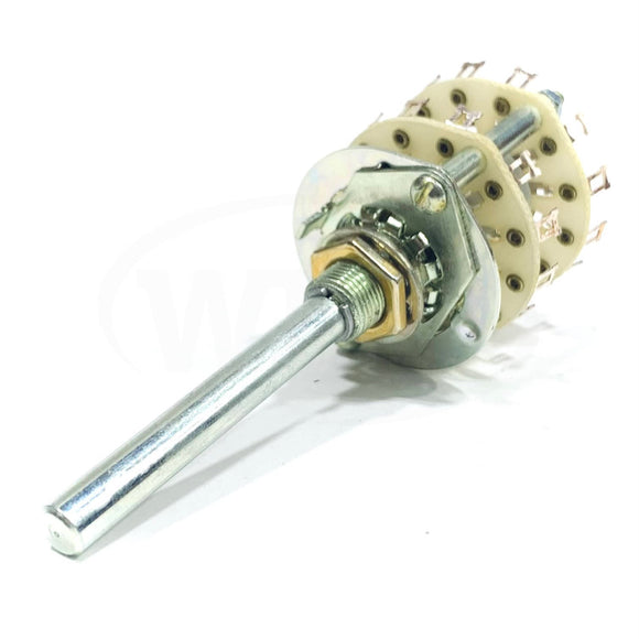 D4G0211N Electroswitch Rotary Switch 2 Pole, 11 Position, 28 Vdc, 125 Vac