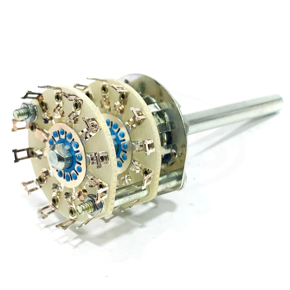 D4G0211N Electroswitch Rotary Switch 2 Pole, 11 Position, 28 Vdc, 125 Vac